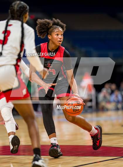 Thumbnail 3 in Wagner vs Liberty (UIL 5A Basketball State Semifinal) photogallery.