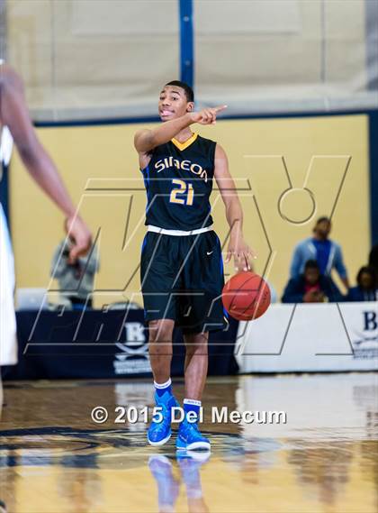 Thumbnail 1 in Simeon vs. Berkeley Prep photogallery.