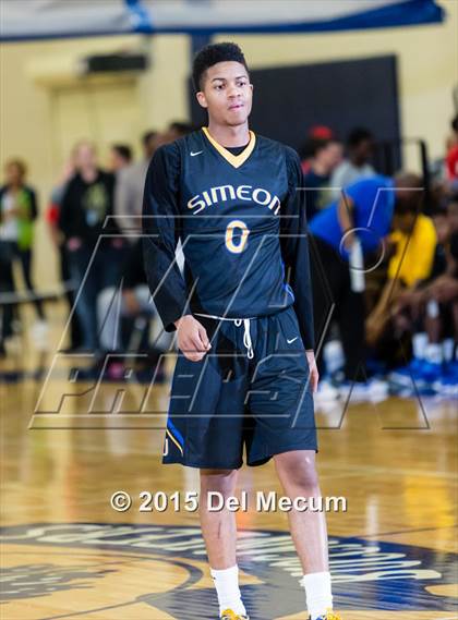 Thumbnail 2 in Simeon vs. Berkeley Prep photogallery.