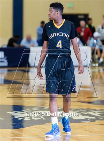 Thumbnail 3 in Simeon vs. Berkeley Prep photogallery.