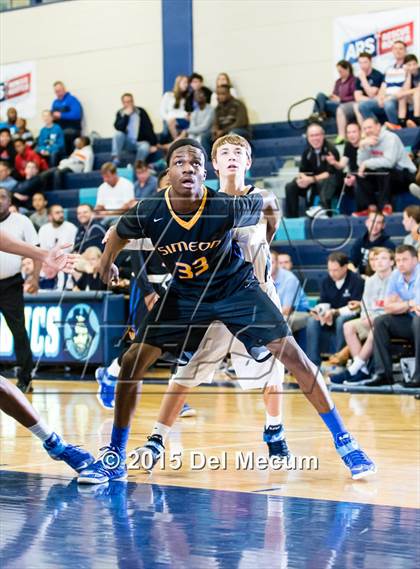 Thumbnail 3 in Simeon vs. Berkeley Prep photogallery.