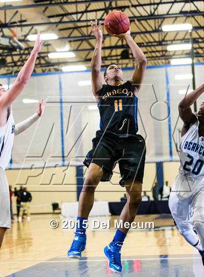 Thumbnail 2 in Simeon vs. Berkeley Prep photogallery.
