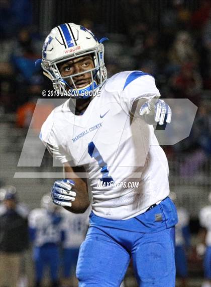 Thumbnail 1 in Tullahoma vs. Marshall County (TSSAA Division I 4A 2nd Round Playoff) photogallery.