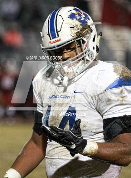 Thumbnail 3 in Tullahoma vs. Marshall County (TSSAA Division I 4A 2nd Round Playoff) photogallery.