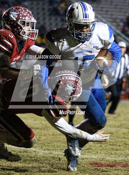 Thumbnail 1 in Tullahoma vs. Marshall County (TSSAA Division I 4A 2nd Round Playoff) photogallery.