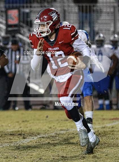 Thumbnail 1 in Tullahoma vs. Marshall County (TSSAA Division I 4A 2nd Round Playoff) photogallery.