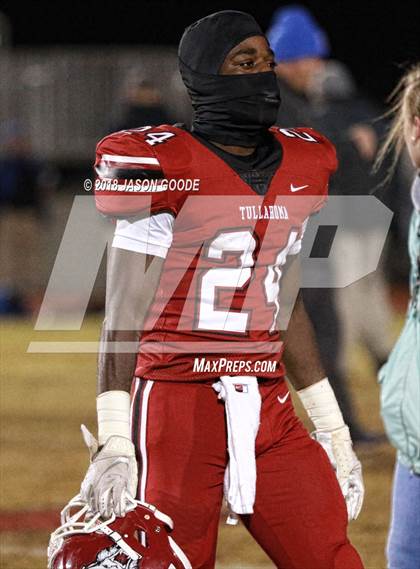 Thumbnail 3 in Tullahoma vs. Marshall County (TSSAA Division I 4A 2nd Round Playoff) photogallery.