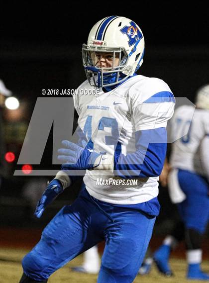Thumbnail 2 in Tullahoma vs. Marshall County (TSSAA Division I 4A 2nd Round Playoff) photogallery.