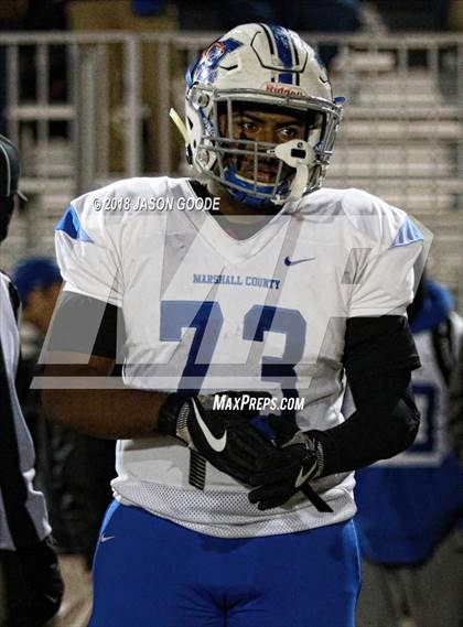 Thumbnail 2 in Tullahoma vs. Marshall County (TSSAA Division I 4A 2nd Round Playoff) photogallery.
