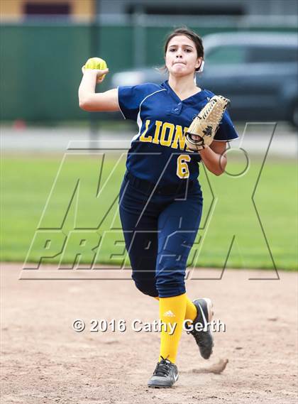 Thumbnail 2 in Rio Vista vs. Big Valley Christian (CIF SJS D7 Final) photogallery.