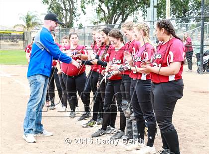 Thumbnail 2 in Rio Vista vs. Big Valley Christian (CIF SJS D7 Final) photogallery.