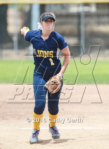 Thumbnail 2 in Rio Vista vs. Big Valley Christian (CIF SJS D7 Final) photogallery.