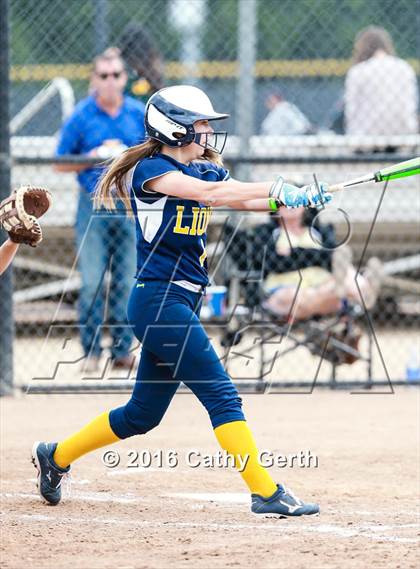 Thumbnail 2 in Rio Vista vs. Big Valley Christian (CIF SJS D7 Final) photogallery.