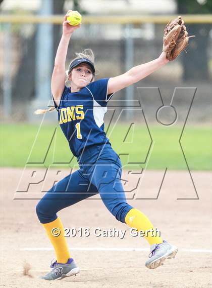 Thumbnail 1 in Rio Vista vs. Big Valley Christian (CIF SJS D7 Final) photogallery.