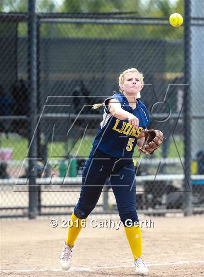 Thumbnail 3 in Rio Vista vs. Big Valley Christian (CIF SJS D7 Final) photogallery.