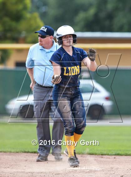 Thumbnail 3 in Rio Vista vs. Big Valley Christian (CIF SJS D7 Final) photogallery.