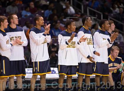 Thumbnail 3 in Mount Tabor vs Olympic (NCHSAA 4A Western Regional Final) photogallery.