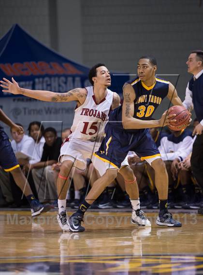 Thumbnail 2 in Mount Tabor vs Olympic (NCHSAA 4A Western Regional Final) photogallery.