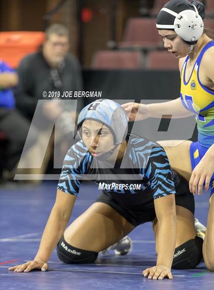 Thumbnail 3 in CIF State Girls Wrestling Championships (Championship Round 1) photogallery.