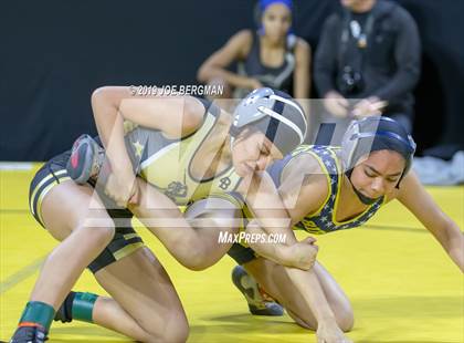 Thumbnail 2 in CIF State Girls Wrestling Championships (Championship Round 1) photogallery.