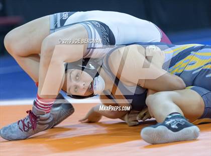 Thumbnail 1 in CIF State Girls Wrestling Championships (Championship Round 1) photogallery.