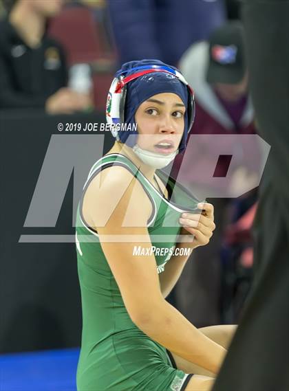 Thumbnail 1 in CIF State Girls Wrestling Championships (Championship Round 1) photogallery.