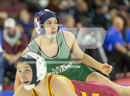 Thumbnail 3 in CIF State Girls Wrestling Championships (Championship Round 1) photogallery.