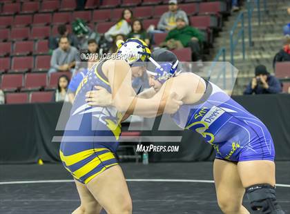 Thumbnail 2 in CIF State Girls Wrestling Championships (Championship Round 1) photogallery.