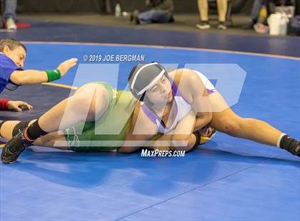 Thumbnail 2 in CIF State Girls Wrestling Championships (Championship Round 1) photogallery.