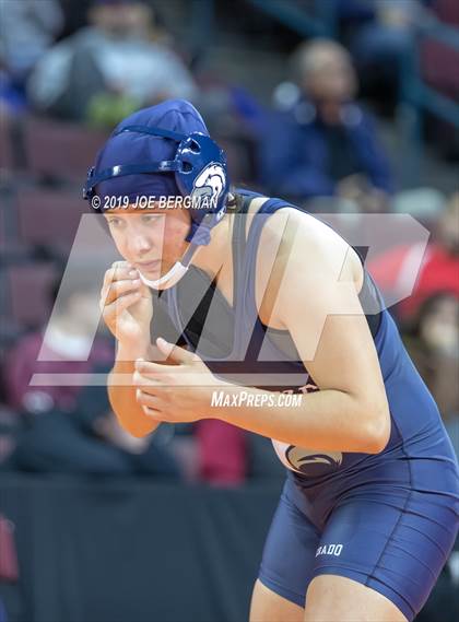 Thumbnail 1 in CIF State Girls Wrestling Championships (Championship Round 1) photogallery.