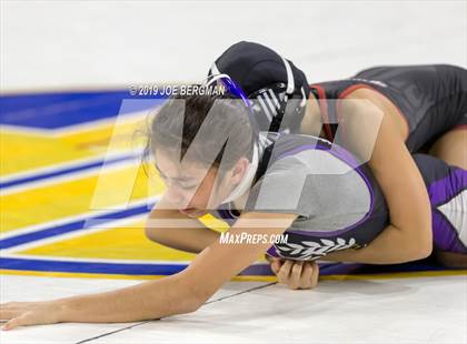 Thumbnail 1 in CIF State Girls Wrestling Championships (Championship Round 1) photogallery.