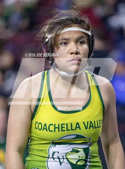 Thumbnail 2 in CIF State Girls Wrestling Championships (Championship Round 1) photogallery.