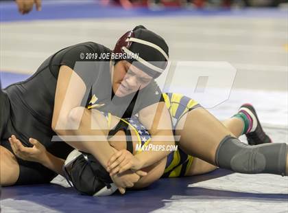 Thumbnail 1 in CIF State Girls Wrestling Championships (Championship Round 1) photogallery.