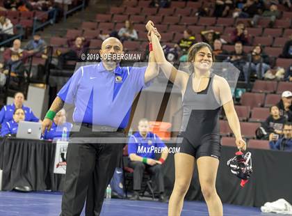 Thumbnail 2 in CIF State Girls Wrestling Championships (Championship Round 1) photogallery.
