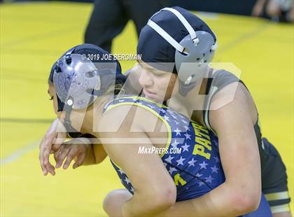 Thumbnail 2 in CIF State Girls Wrestling Championships (Championship Round 1) photogallery.