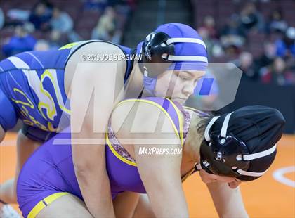 Thumbnail 1 in CIF State Girls Wrestling Championships (Championship Round 1) photogallery.
