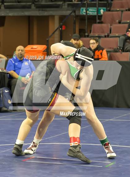 Thumbnail 1 in CIF State Girls Wrestling Championships (Championship Round 1) photogallery.