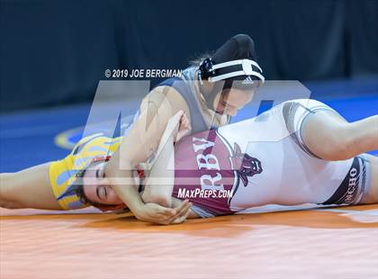 Thumbnail 2 in CIF State Girls Wrestling Championships (Championship Round 1) photogallery.