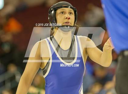 Thumbnail 1 in CIF State Girls Wrestling Championships (Championship Round 1) photogallery.