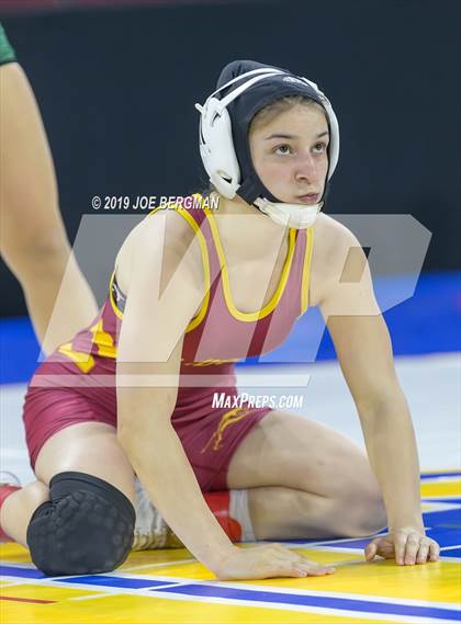 Thumbnail 1 in CIF State Girls Wrestling Championships (Championship Round 1) photogallery.