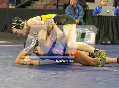 Thumbnail 2 in CIF State Girls Wrestling Championships (Championship Round 1) photogallery.
