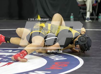 Thumbnail 2 in CIF State Girls Wrestling Championships (Championship Round 1) photogallery.