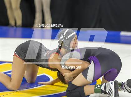 Thumbnail 3 in CIF State Girls Wrestling Championships (Championship Round 1) photogallery.