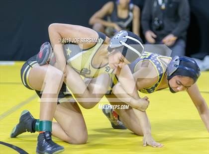 Thumbnail 3 in CIF State Girls Wrestling Championships (Championship Round 1) photogallery.