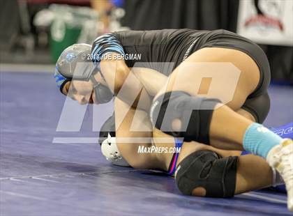 Thumbnail 1 in CIF State Girls Wrestling Championships (Championship Round 1) photogallery.