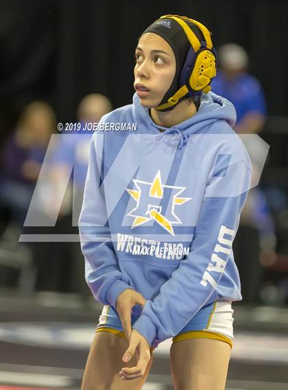 Thumbnail 2 in CIF State Girls Wrestling Championships (Championship Round 1) photogallery.