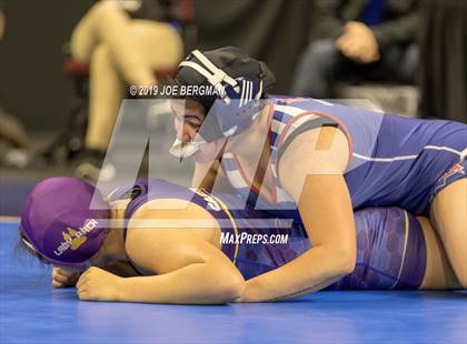 Thumbnail 3 in CIF State Girls Wrestling Championships (Championship Round 1) photogallery.