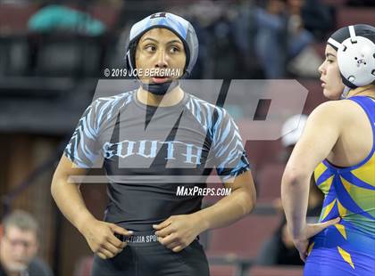Thumbnail 1 in CIF State Girls Wrestling Championships (Championship Round 1) photogallery.