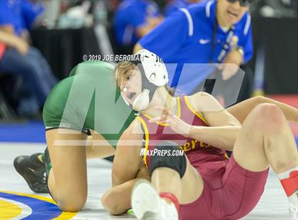 Thumbnail 3 in CIF State Girls Wrestling Championships (Championship Round 1) photogallery.