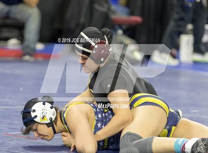 Thumbnail 1 in CIF State Girls Wrestling Championships (Championship Round 1) photogallery.